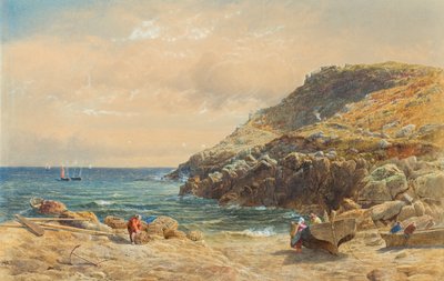 Landscape on the Cornish Coast by John Mogford